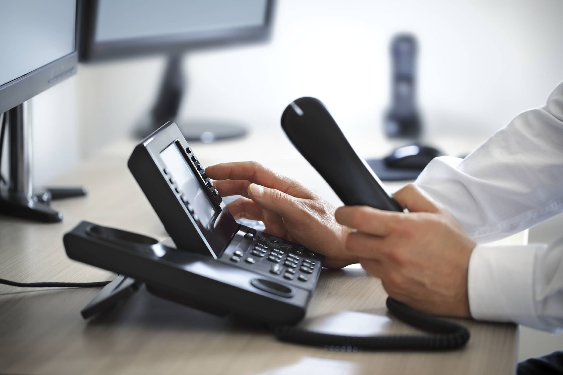 Dialing on a commercial VoIP system in Albuquerque NM